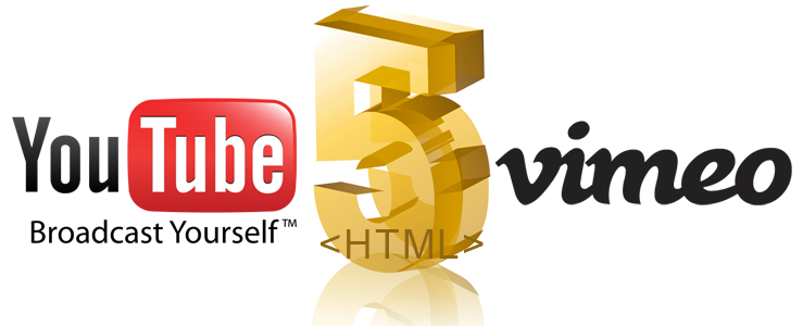 html5 html5 pour youtube et vimeo